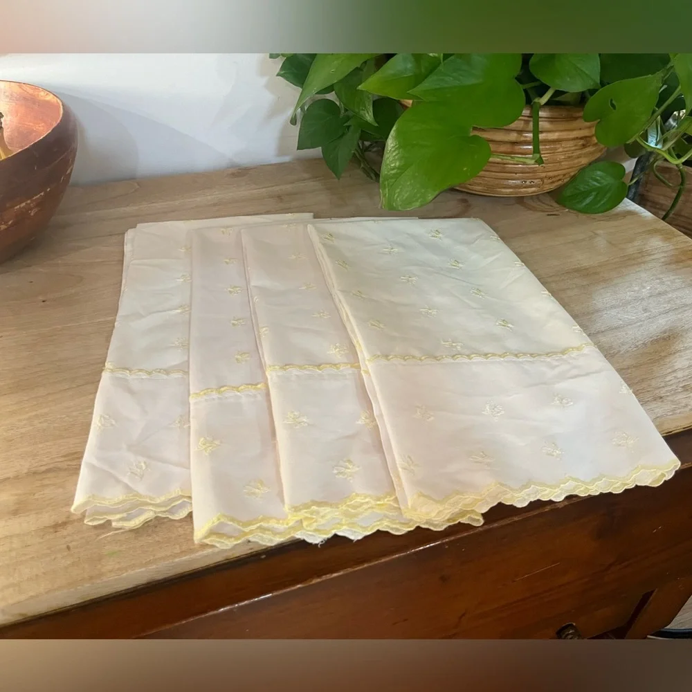 Vintage curtains 4 Panels